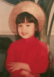 Sierra Deaton as a child.