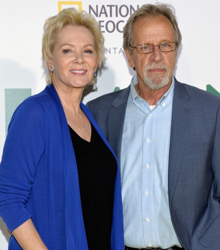 Jean Smart with her husband at an Event