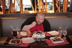 Action Bronson is a foodie guy.
