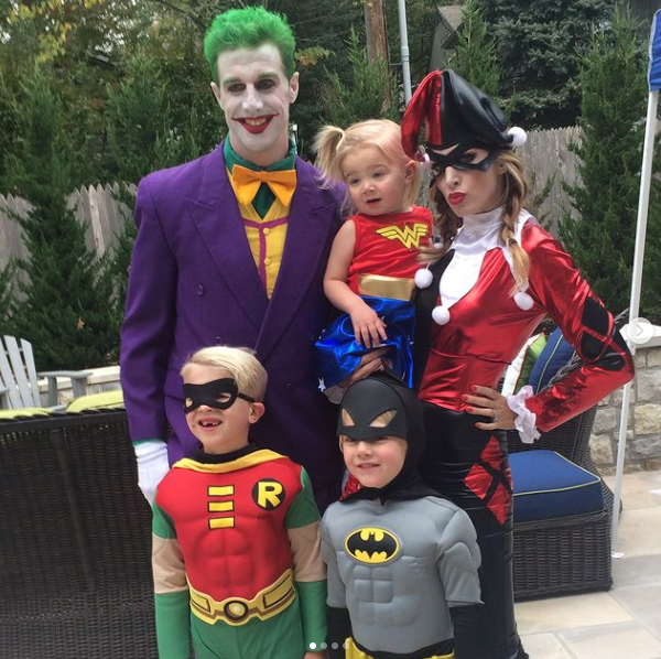 The Barry Smith family love to dress up on Halloween.