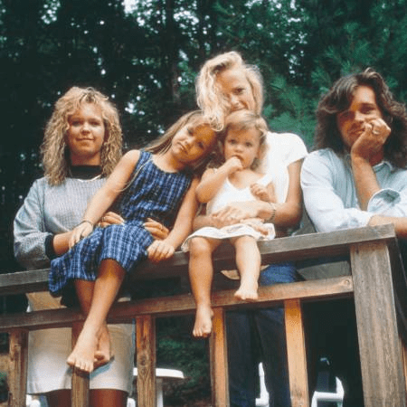 Priscilla Esterline with her family.