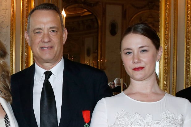 Tom Hanks with Daughter Elizabeth