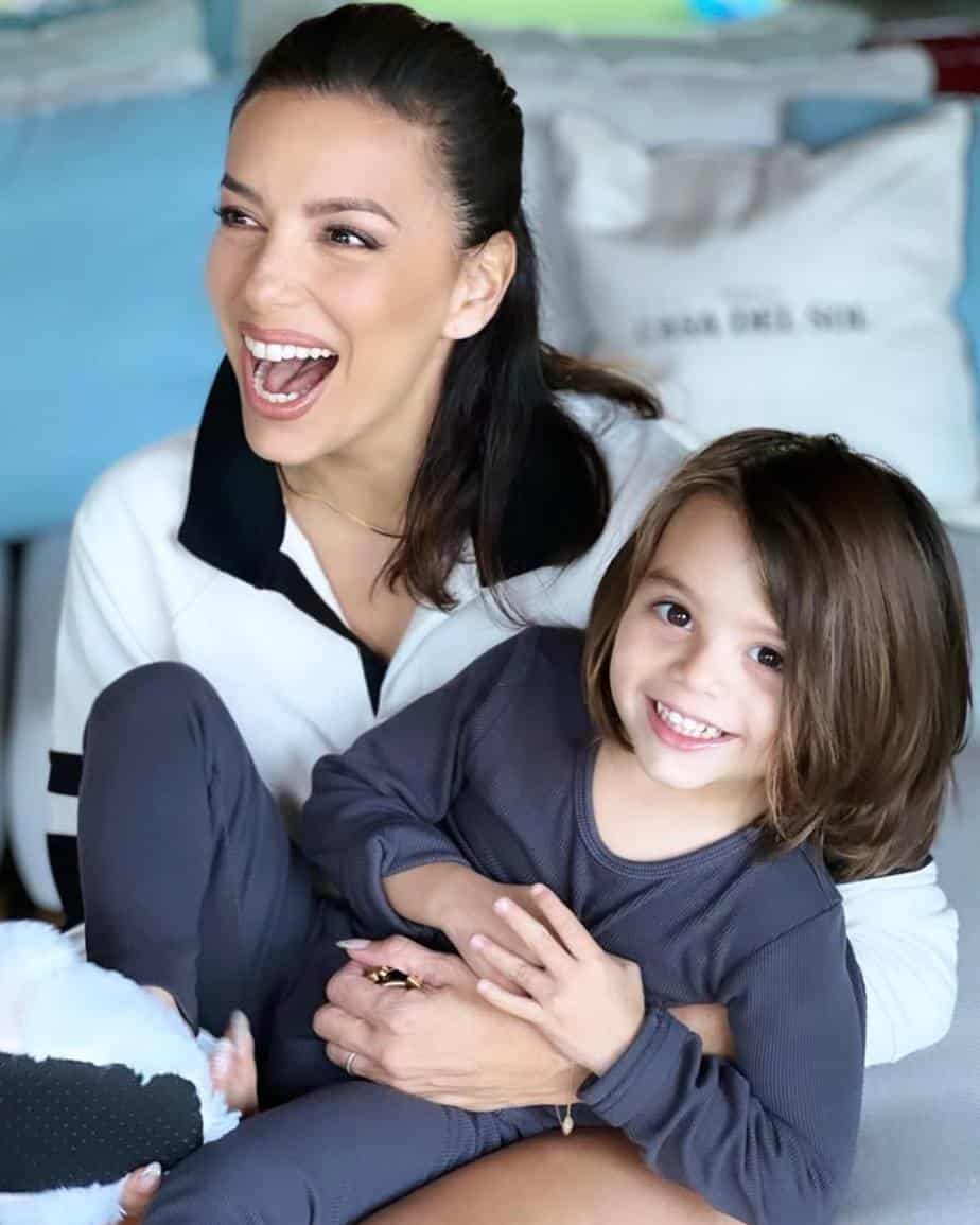 Eva Longoria is also known for sharing photos of her son in her social media handles. 