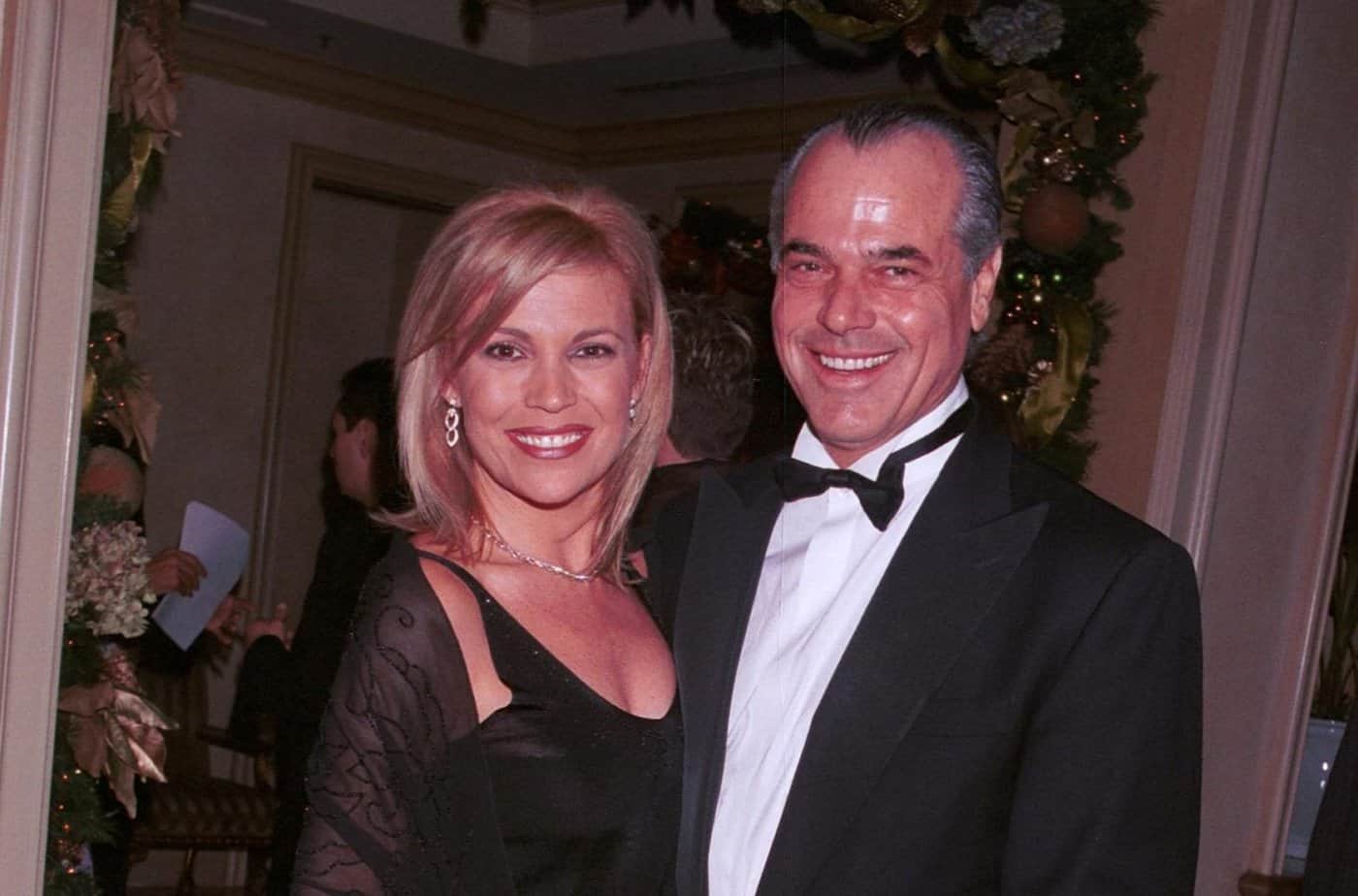 George Santo Pietro with Ex wife Vanna White