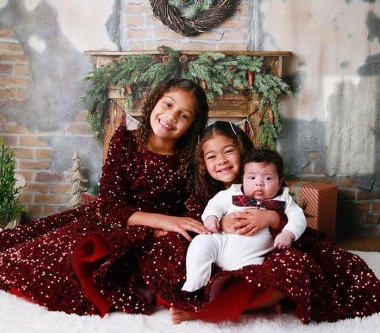 Daniela and Paul's children (source Instagram).