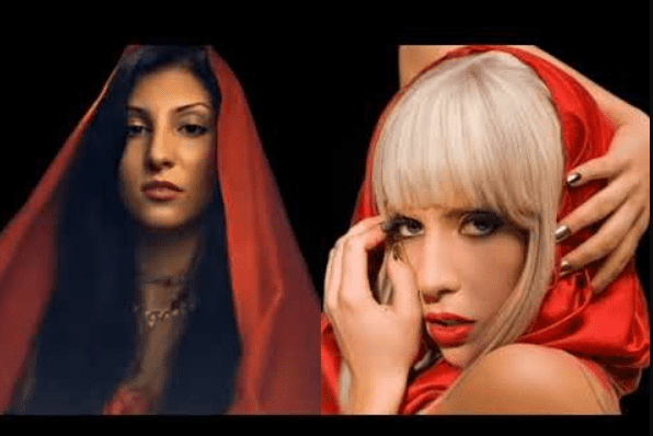 Lina Morgana and Lady Gaga compared (Source: YouTube)