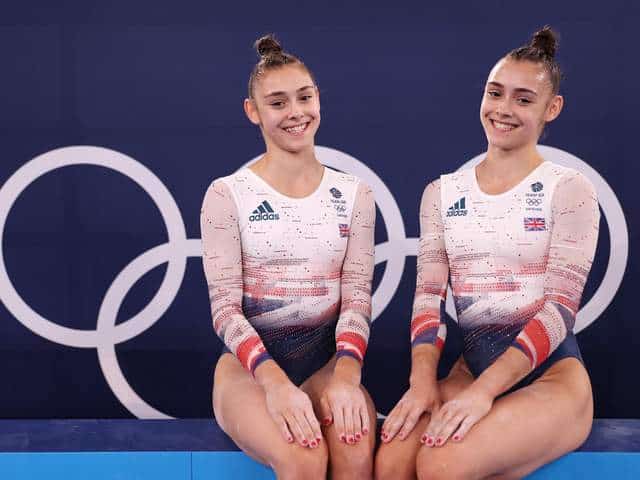 Jessica and Jennifer at Olympics
