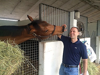 Chad Brown; horse trainer