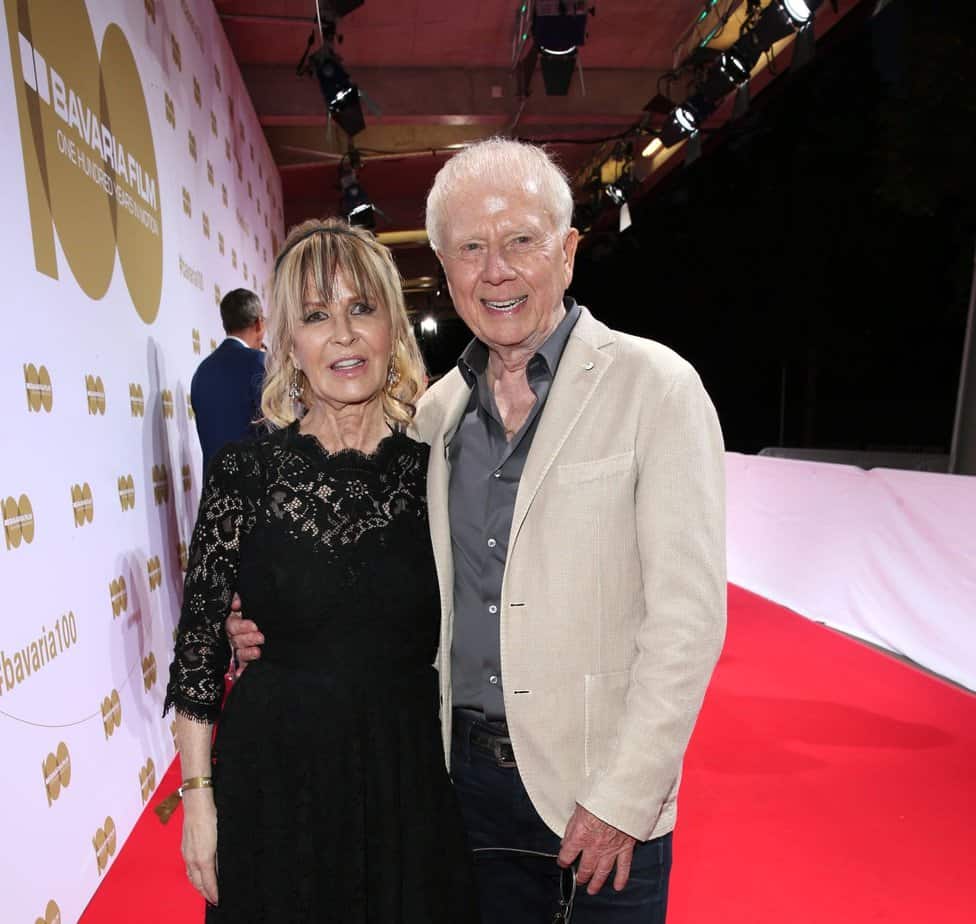 Wolfgang Petersen and his wife Maria Borgel-Petersen during the Bavaria Film Reception