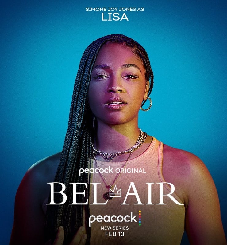 Simone on the poster of Bel-Air
