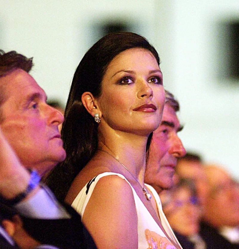 Catherine Zeta wife of Michael Douglas (Source:hollywoodlife.com)