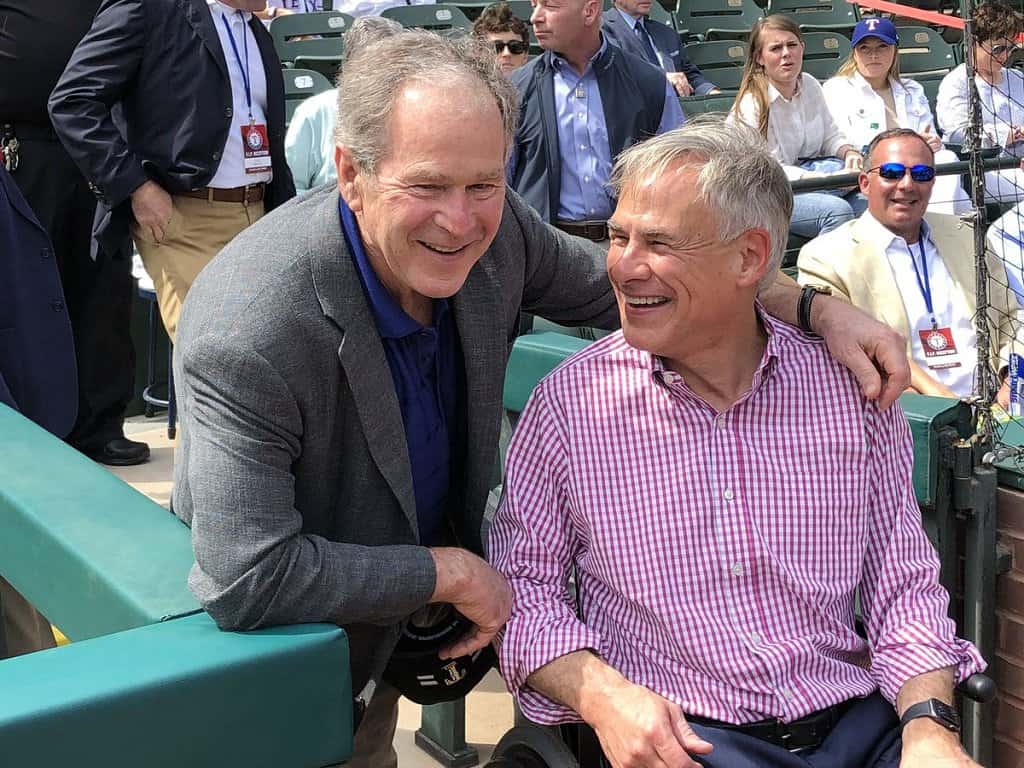 Is Greg Abbott Related To George Bush?