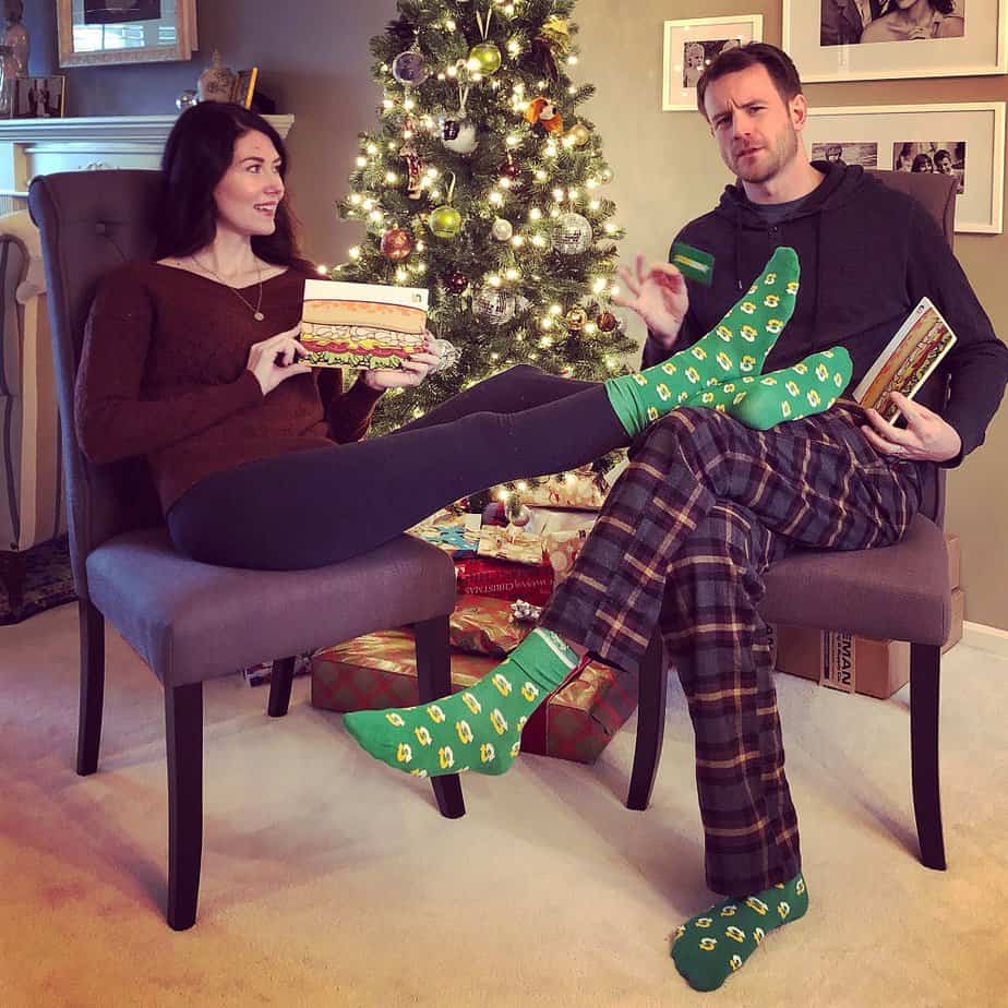 Jewel Staite and her husband