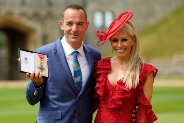 Martin Lewis with his Wife (Source:mirror.co.uk)