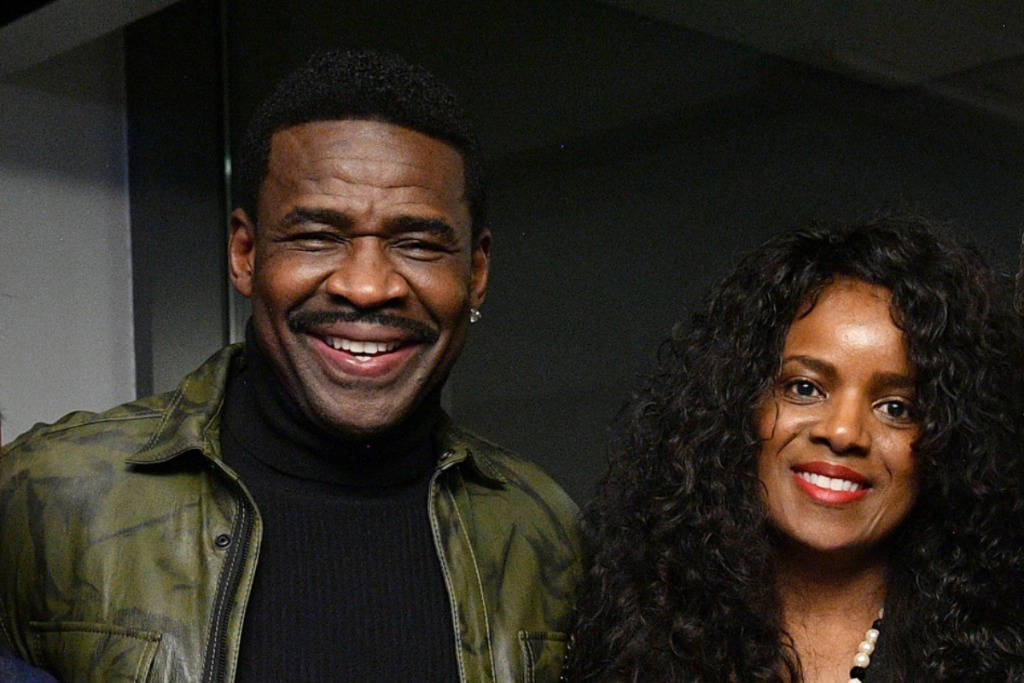 Michael Irvin with his wife Sandy Irvin