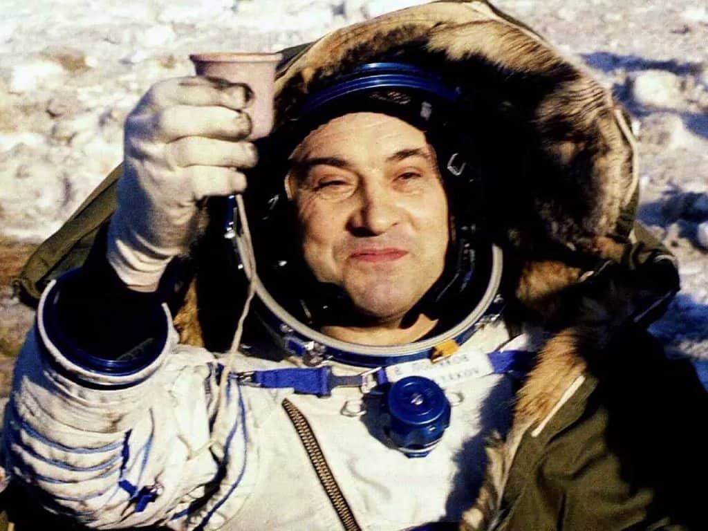 Russian cosmonaut Valeri Polyakov