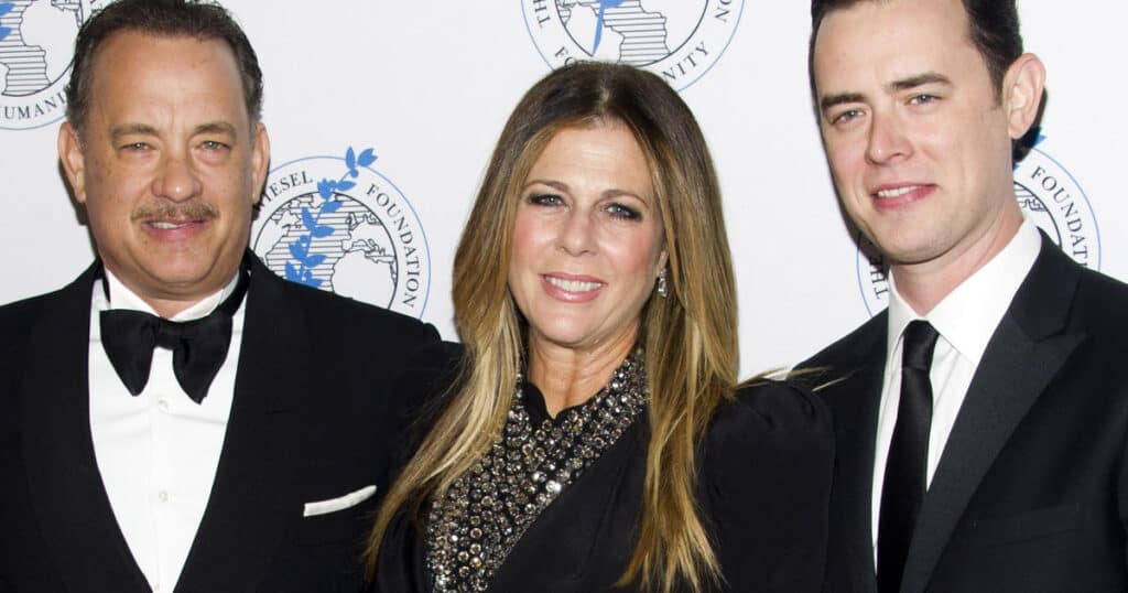 Colin Hanks shares what Tom Hanks and Rita Wilson are like as grandparents