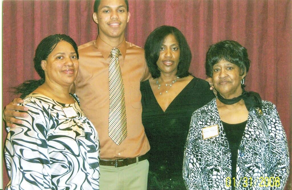 Damion Lee family