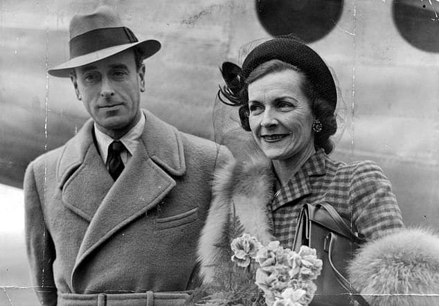 Lord Mountbatten was 'devastated by his sexually-obsessed wife Edwina's stream of affairs which included a tryst with Indian Prime Minster' - before they agreed on open marriage