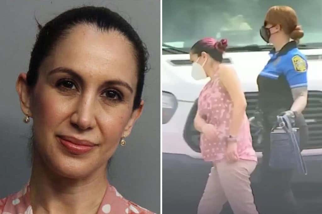 Pregnant Teacher Arrested