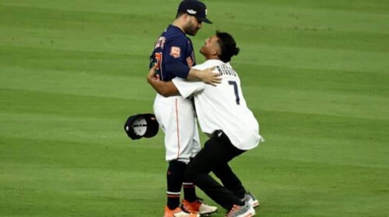 Astros Fan Arrested: Fan Ran On The Field Selfie With Jose Altuve During Game 2