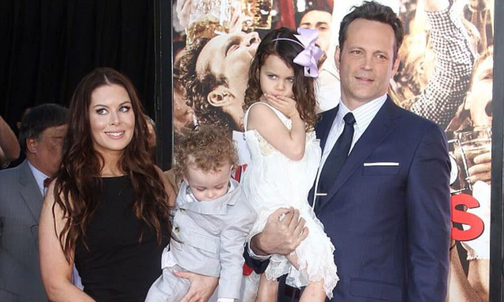 Life post Jennifer Aniston: Vince Vaughn's wife Kyla and their two children make rare appearance during Hollywood ceremony 