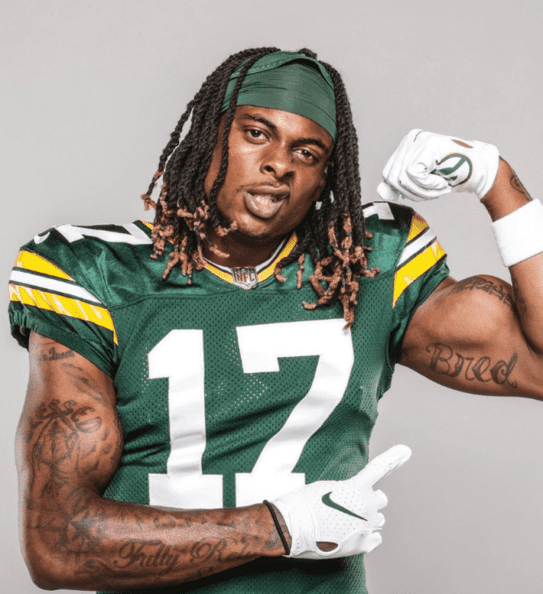 How Many Tattoos Does Davante Adams Have? Their Meaning And Degsined Explained