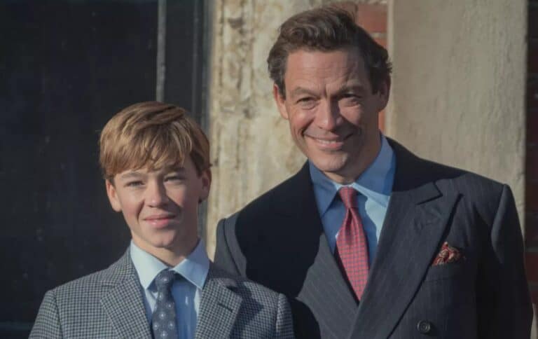 Meet Senan West And Dominic West On The Crown, Father Son As Prince William And Charles