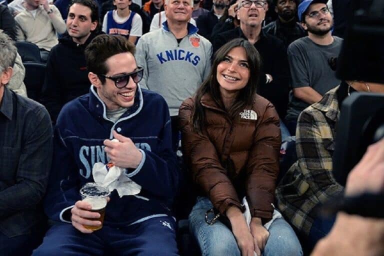 Pete Davidson And Emrata Spotted At Knicks Game: Relationship And Dating History