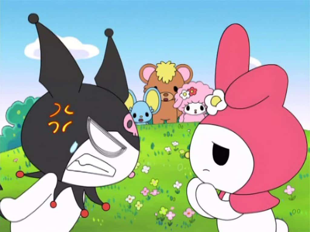 Kuromi Angry With My Melody
