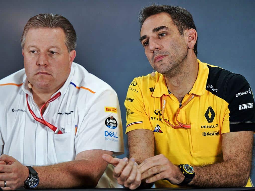 Cyril Abiteboul during an Interview while at Renault
