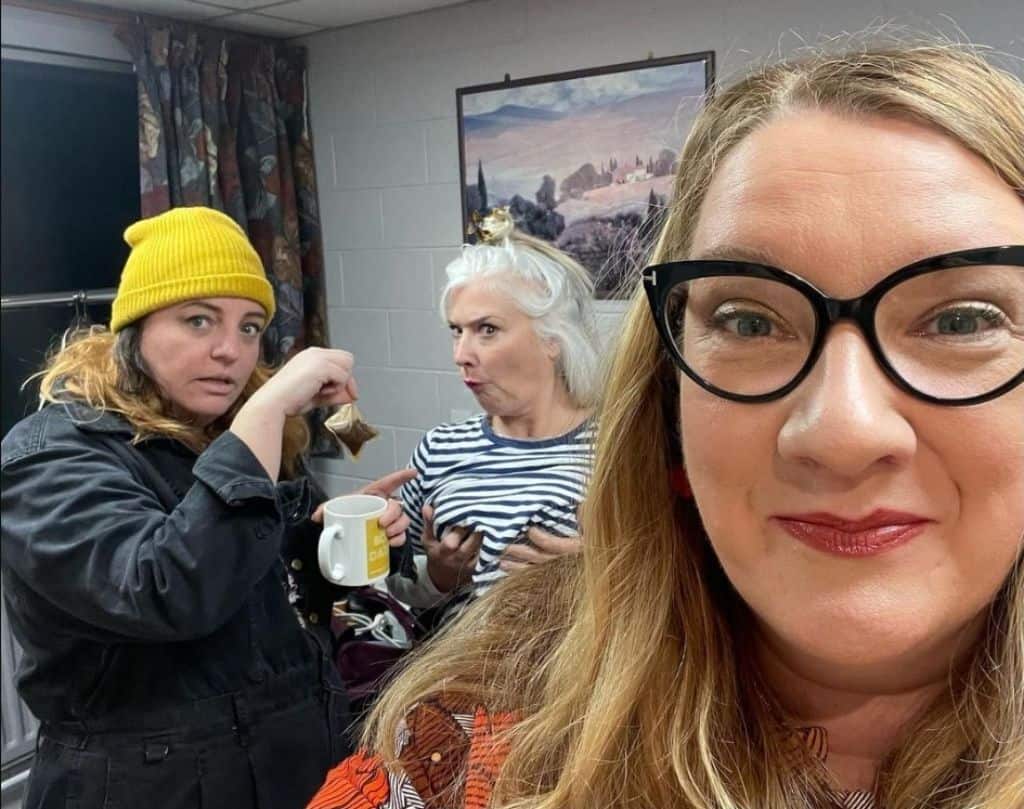Sarah Millican During the Standard Issue Podcast