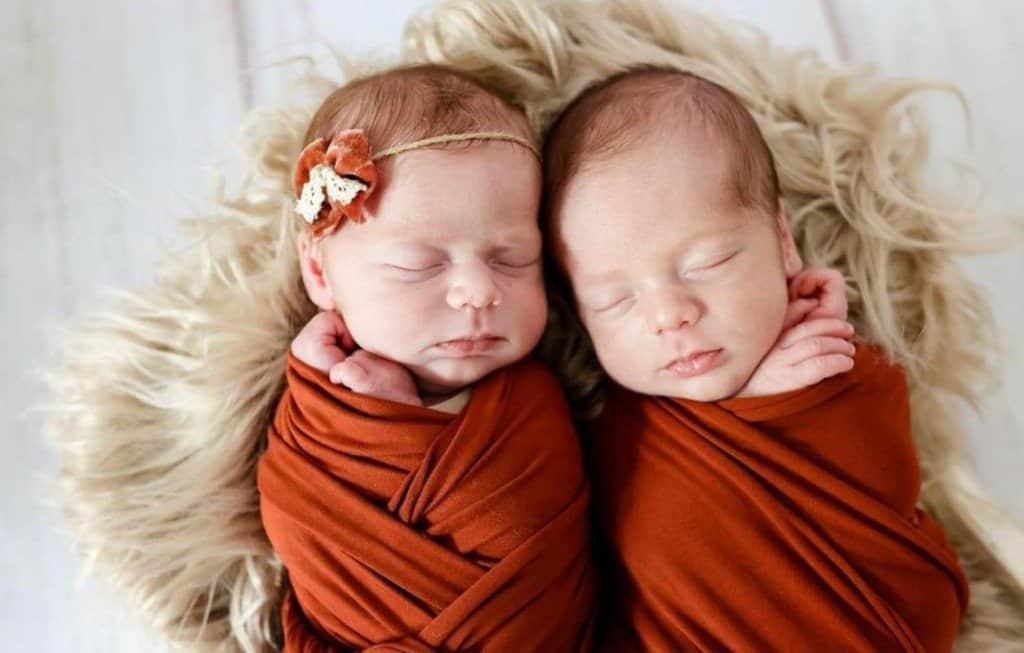 Mike White Twins Millie Grace And Maddox Grey