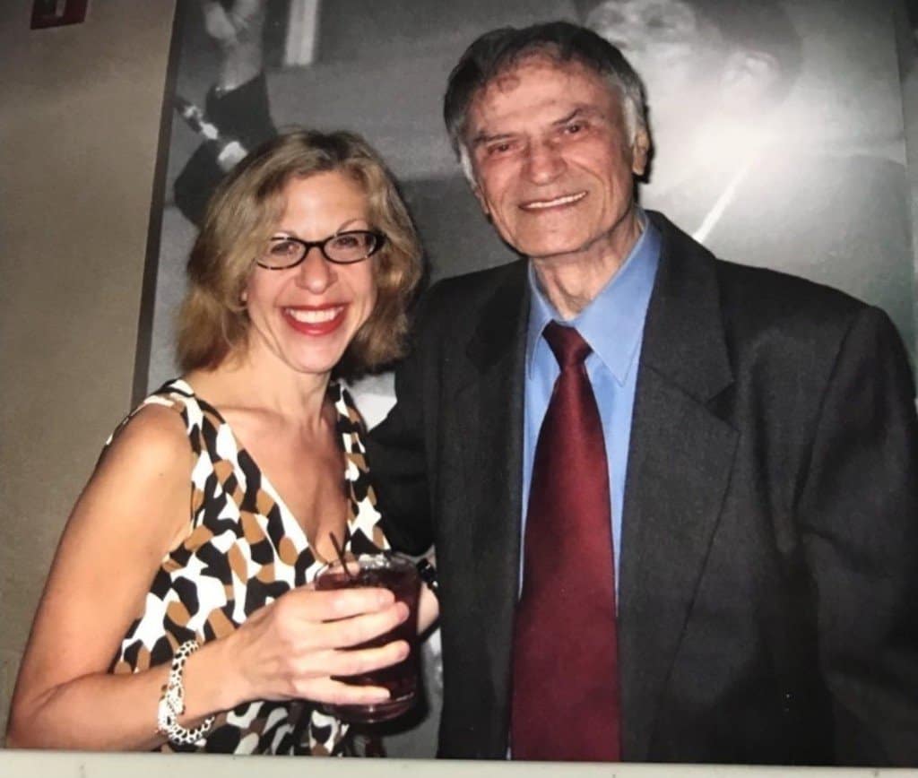 Jackie Hoffman With Larry Storch