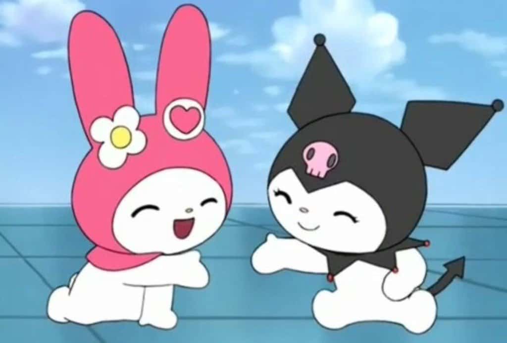 My Melody And Kuromi In Onegai My Melody