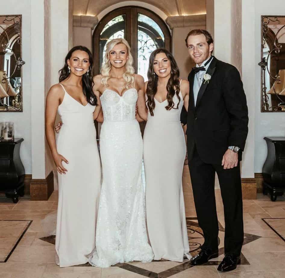 Patrick Kane With His Sisters