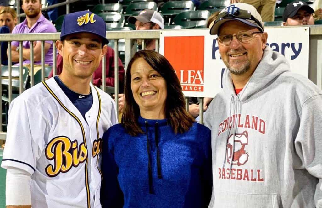 Brandon's Picture with his parents(Source: Instagram)