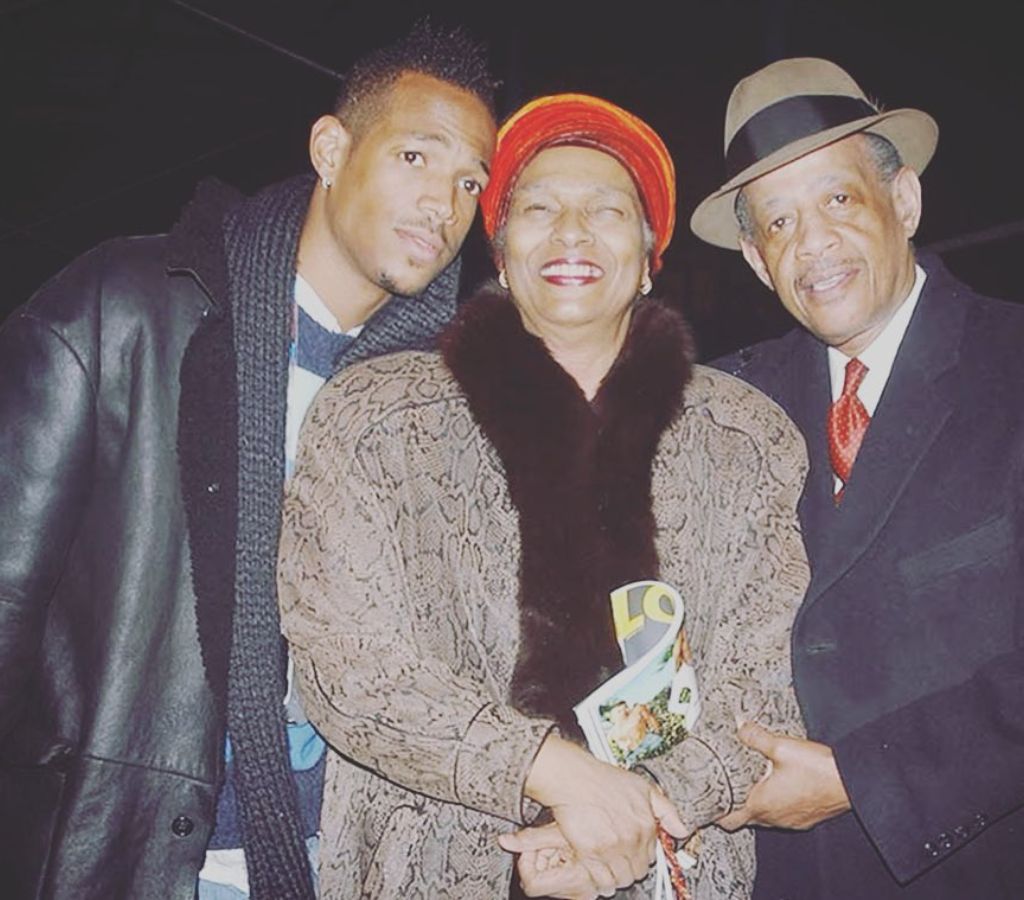 Marlon Wayans with his Family