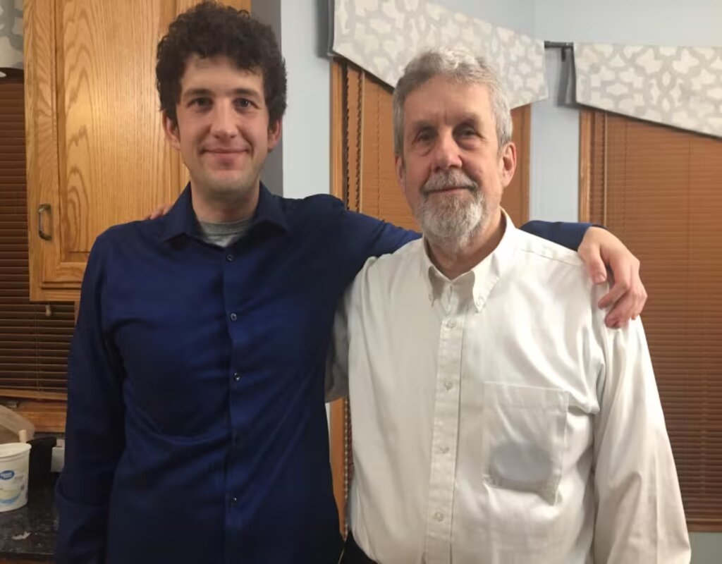 Matt Amodio With His Father