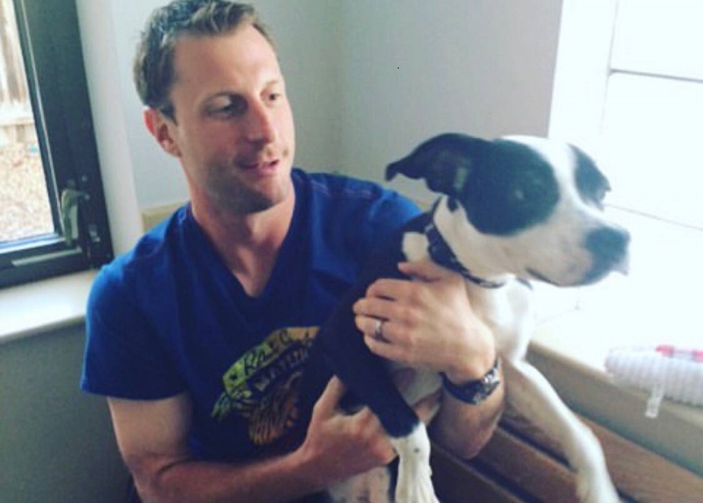 Max Scherzer old picture with his dog(Source: Instagram)
