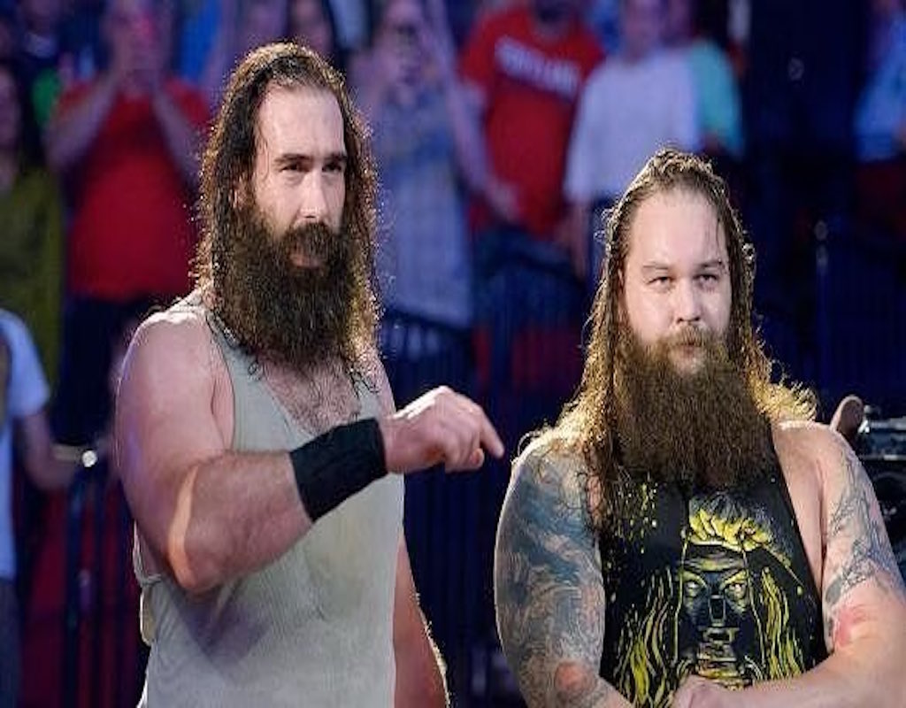 Picture with Luke Harper Brother is not public instead picture of Luke Harper and Bray Wyatt