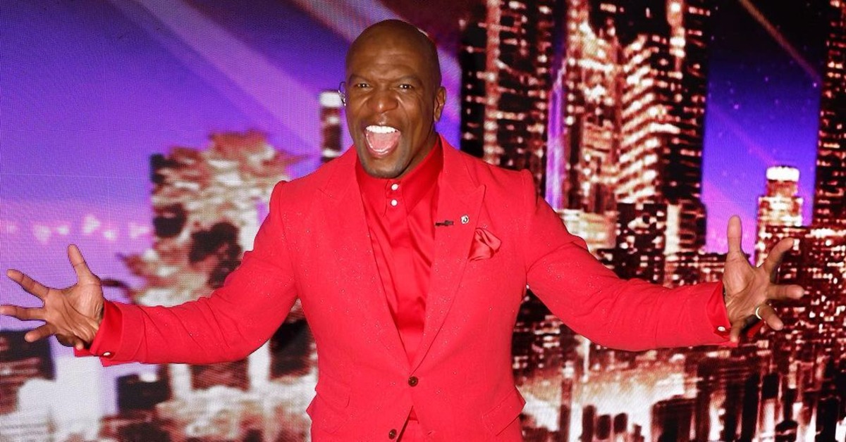 Terry Crews in red suit